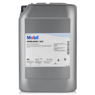 Mobilgard 1 SHC Pail 20 liter voorkant